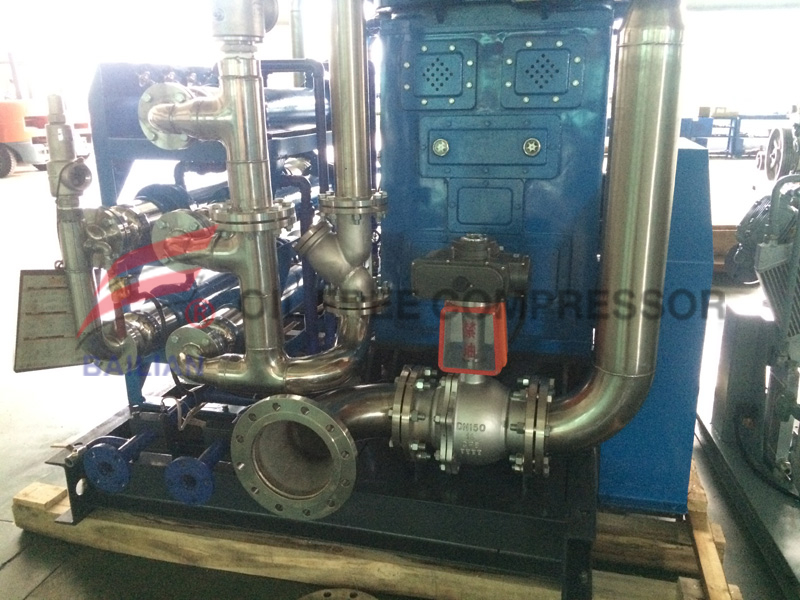 Compresor de oxígeno de lubricación vertical sin aceite OWZ-80/2-12