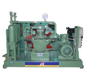 Compresores industriales de hidrógeno.