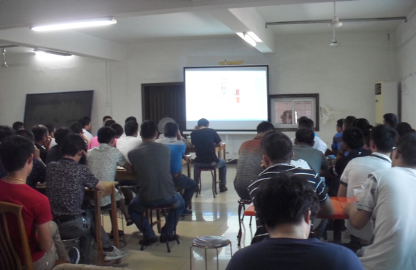 BAILIAN Compressor tiene actividades de aprendizaje de teor&iacute;a de tecnolog&iacute;a de compresores para empleados