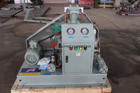 Compresor de nitrógeno enfriado por aire para sistemas dispensadores de cerveza