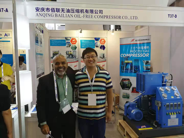 IG China, Exposici&oacute;n de equipos de gas industrial 2019, stand Bailian (2)