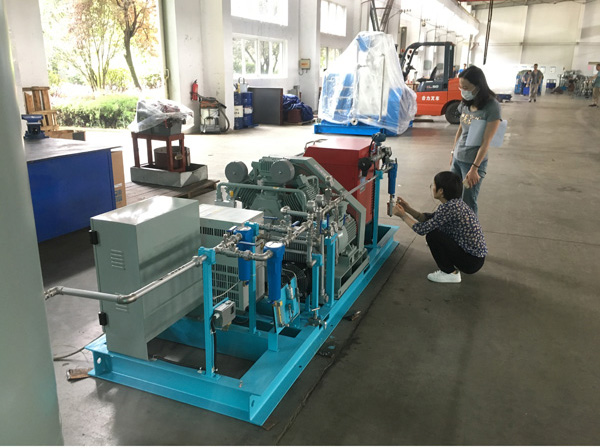 Bienvenido Daikin Fluorochemicals a Bailian Compressor Acceptance Equipment